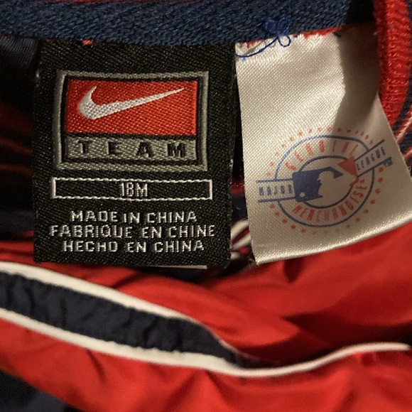 Detroit Red Sox blue and red snap button jacket. - Picture 6 of 8